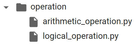 operation 폴더 추가